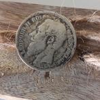 2fr Leopold II 1868 zilver, Postzegels en Munten, Munten | België, Zilver, Ophalen of Verzenden, Zilver