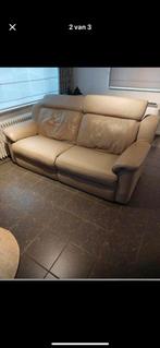 2 moderne zetels, Huis en Inrichting, Ophalen, Zo goed als nieuw, Leer