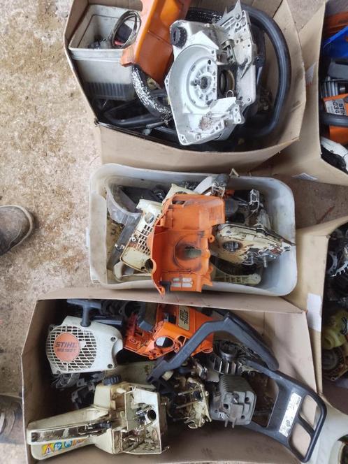 Stihl kettingzagen en onderdelen, Doe-het-zelf en Bouw, Gereedschap | Zaagmachines, Gebruikt, Kettingzaag, Ophalen