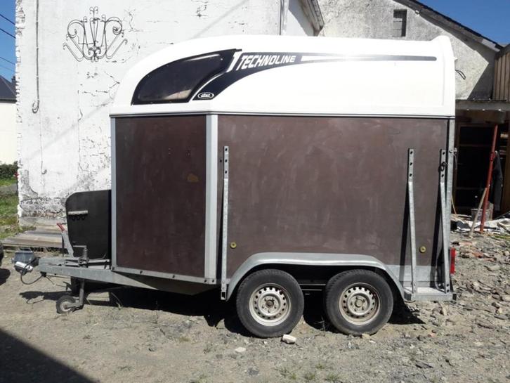VAN ATEC 2 chevaux SANS remarque au CT, Dieren en Toebehoren, Paarden en Pony's | Trailers en Aanhangwagens, Gebruikt, 2-paards trailer