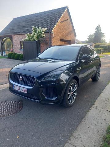 Jaguar E pace, Auto's, Jaguar, Automaat, Zwart, Leder, USB