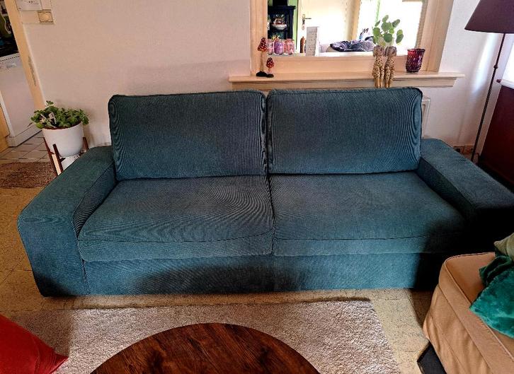 2& 3-zit (kan apart verkocht worden), Huis en Inrichting, Zetels | Zetels, Zo goed als nieuw, Rechte bank, Overige maten, Stof