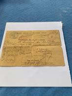 Oorlogsdokument 1918, Ophalen of Verzenden, Document 1914 1918