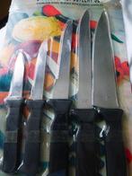 Set van 5 steakmessen, nieuw in gekrompen verpakking, Huis en Inrichting, Ophalen of Verzenden, Nieuw, Bestekset, Vaatwasserbestendig