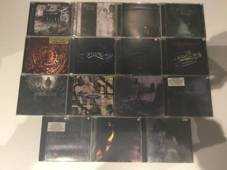 Doom Metal cd’s., Cd's en Dvd's, Cd's | Hardrock en Metal, Gebruikt, Ophalen of Verzenden