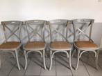 Stoelen Maison du Monde 4 stuks, Huis en Inrichting, Stoelen, Ophalen, Gebruikt, Vier, Grijs