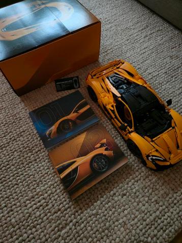 Gloednieuwe set mclaren p1 42172. Doos + boekje + stikkers  beschikbaar voor biedingen