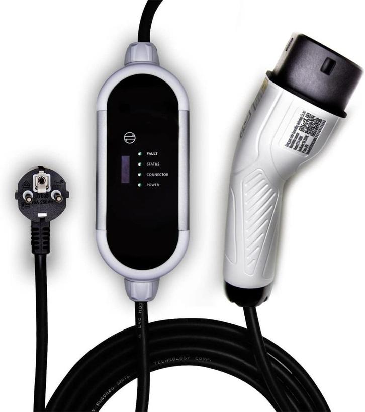 16A EV-oplader voor auto, Auto diversen, Laadpalen, Gebruikt, Laadkabel, Ophalen of Verzenden