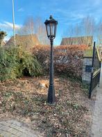 ijzeren lantaarn - 2 meter, Tuin en Terras, Ophalen, Gebruikt, IJzer, Staande lamp