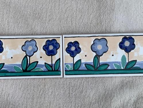 listel motief BREEZE AZZURO BLOEM jaren 90, Doe-het-zelf en Bouw, Tegels, Nieuw, Wandtegels, Keramiek, 20 tot 40 cm, Minder dan 20 cm