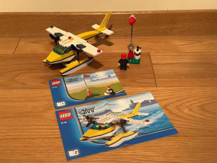 Lego City 3178 "Seaplane", Kinderen en Baby's, Speelgoed | Duplo en Lego, Gebruikt, Lego, Complete set, Ophalen of Verzenden