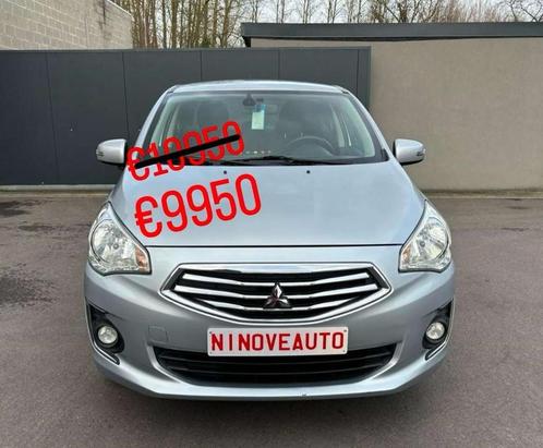 Mitsubishi Attrage 1.2i ClearTec Intense*AUTOMAAT*AIRCO*4700, Auto's, Mitsubishi, Bedrijf, Te koop, Overige modellen, ABS, Adaptieve lichten