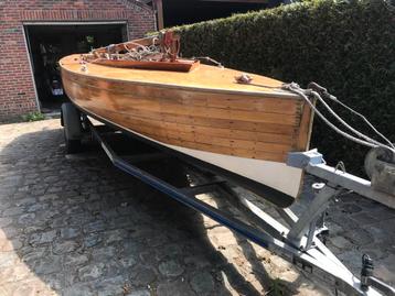 Unieke Zeilboot Elb-H-Jolle uit 1948 – Liefhebbers-object, 3 à 6 mètres, Enlèvement, Utilisé, Autres types