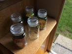 6 Bewaarbokalen, Huis en Inrichting, Ophalen, Nieuw, Glas