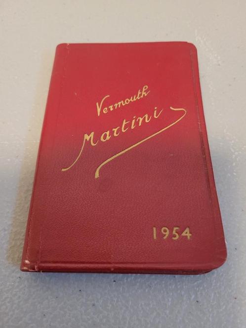 vintage reclamedagboek vermout martini rossi, Verzamelen, Merken en Reclamevoorwerpen, Zo goed als nieuw, Overige typen, Ophalen of Verzenden