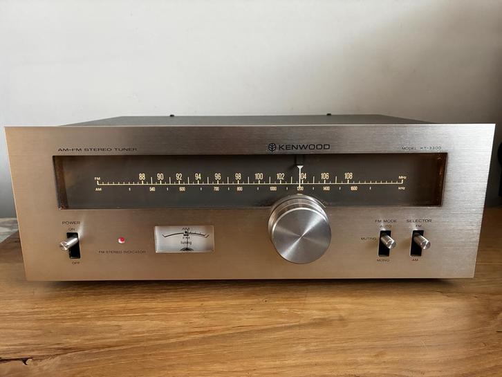 Kenwood KT-3300 - Vintage Radio Tuner, Audio, Tv en Foto, Tuners, Gebruikt, Analoog, Verzenden