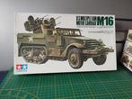 Tamiya M16 U.S. Multiple Gun Motor Carriage vintage 1975, Hobby en Vrije tijd, Modelbouw | Auto's en Voertuigen, Tank, 1:32 tot 1:50