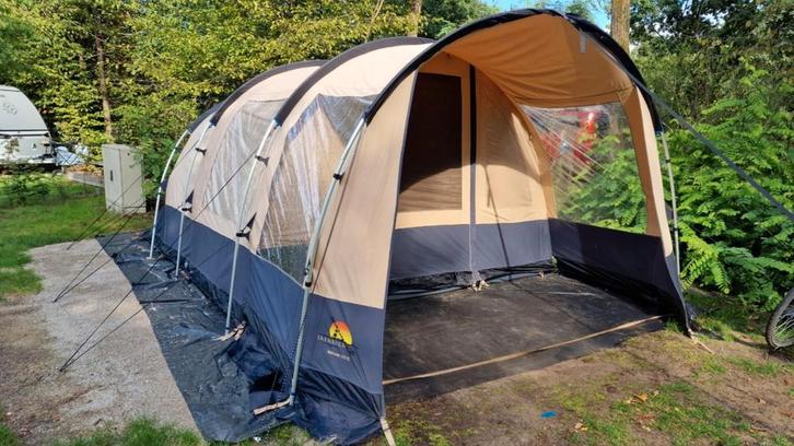 Safarica Wolfcreek 310 TC - 4 persoonstent, Caravans en Kamperen, Tenten, tot en met 4, Zo goed als nieuw, Ophalen