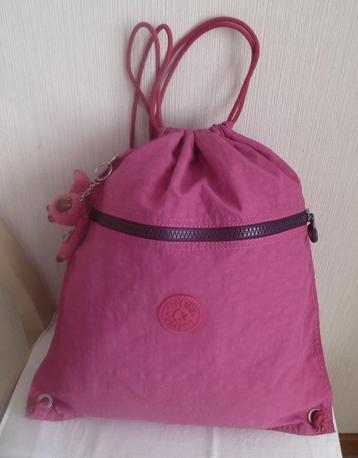 Kipling sac de sports + singe peut se porter au dos, Enlèvement ou Envoi, Utilisé, Filles