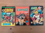Kamikaze - Conan - Flash - BD Vintage Super-héros - Comics, Meerdere comics, Ophalen of Verzenden, Gelezen