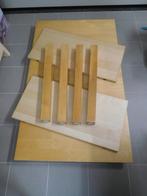 Ikea verlengbare eettafel Bjursta, 200 cm of meer, 50 tot 100 cm, Gebruikt, Rechthoekig