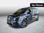 Mercedes-Benz V300D L2 AVANTGARDE AMG LINE 360 CAMERA+PTS+, Auto's, Automaat, Gebruikt, Zwart, Blauw