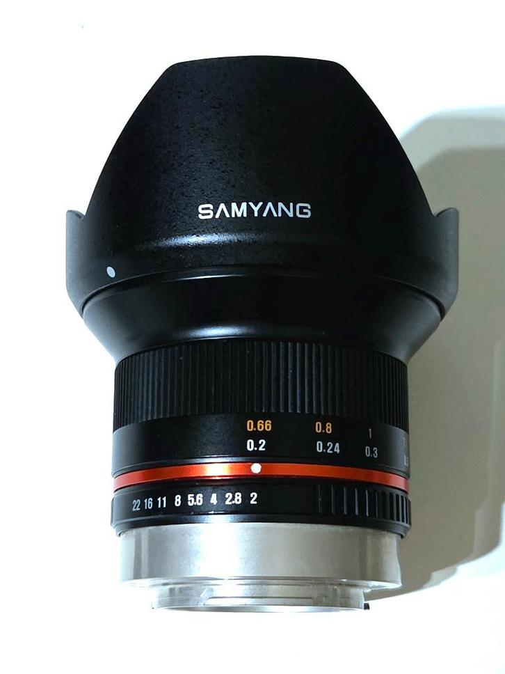 Samyang 12mm f2 NCS CS Fuji X, TV, Hi-fi & Vidéo, Photo | Lentilles & Objectifs, Comme neuf, Objectif grand angle, Enlèvement