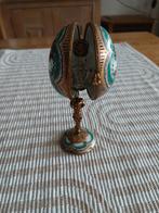 Limoges faberge eitje met parfumflesje, Antiek en Kunst, Ophalen of Verzenden
