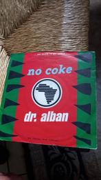 vinyl (45T) dr alban "no coke", Ophalen, 1980 tot 2000, Gebruikt