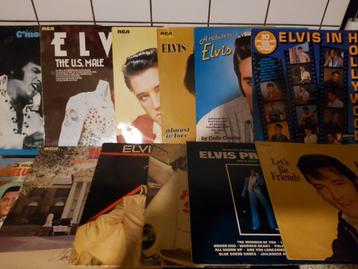 12 Vinyl 33iT, ELVIS PRESLEY, in een set of 1 om uit te kiez beschikbaar voor biedingen