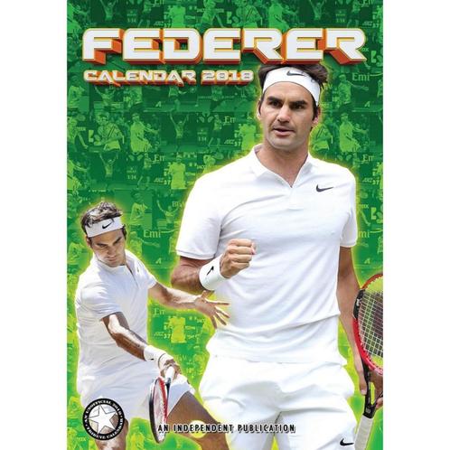 Roger Federer 2018 kalender, Diversen, Kalenders, Nieuw, Jaarkalender, Ophalen of Verzenden