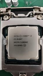 Intel Core I3-8100T 4 cœurs 4 fils LGA1151, Informatique & Logiciels, Intel Core i3, 4-core, Utilisé, Enlèvement ou Envoi