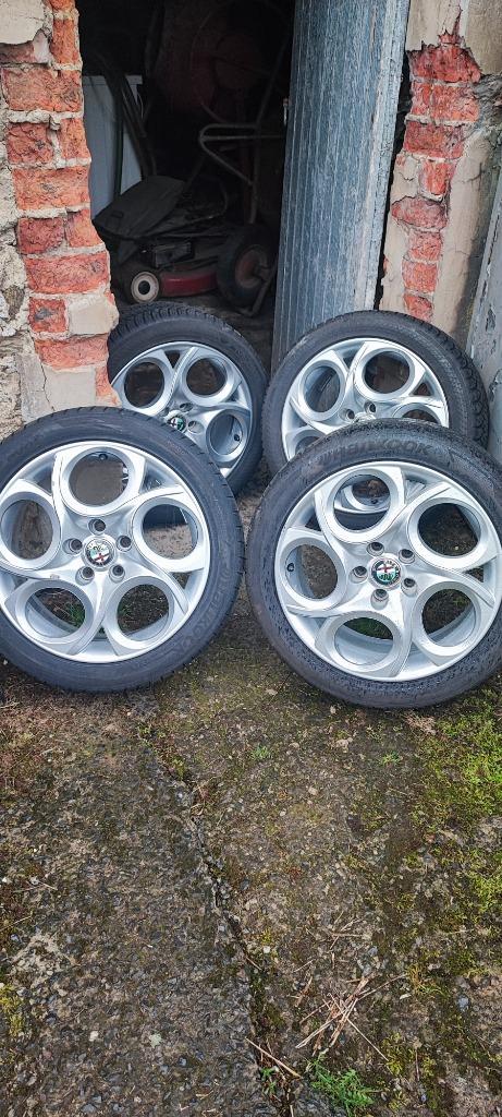 Jantes alu Alfa, Auto-onderdelen, Banden en Velgen, Banden en Velgen, Zomerbanden, 17 inch, 225 mm, Personenwagen, Gebruikt, Ophalen