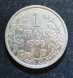 1 franc 1909 VL (Th sans point) - Léopold II, Timbres & Monnaies, Monnaies | Belgique, Monnaie en vrac, Argent, Argent, Envoi