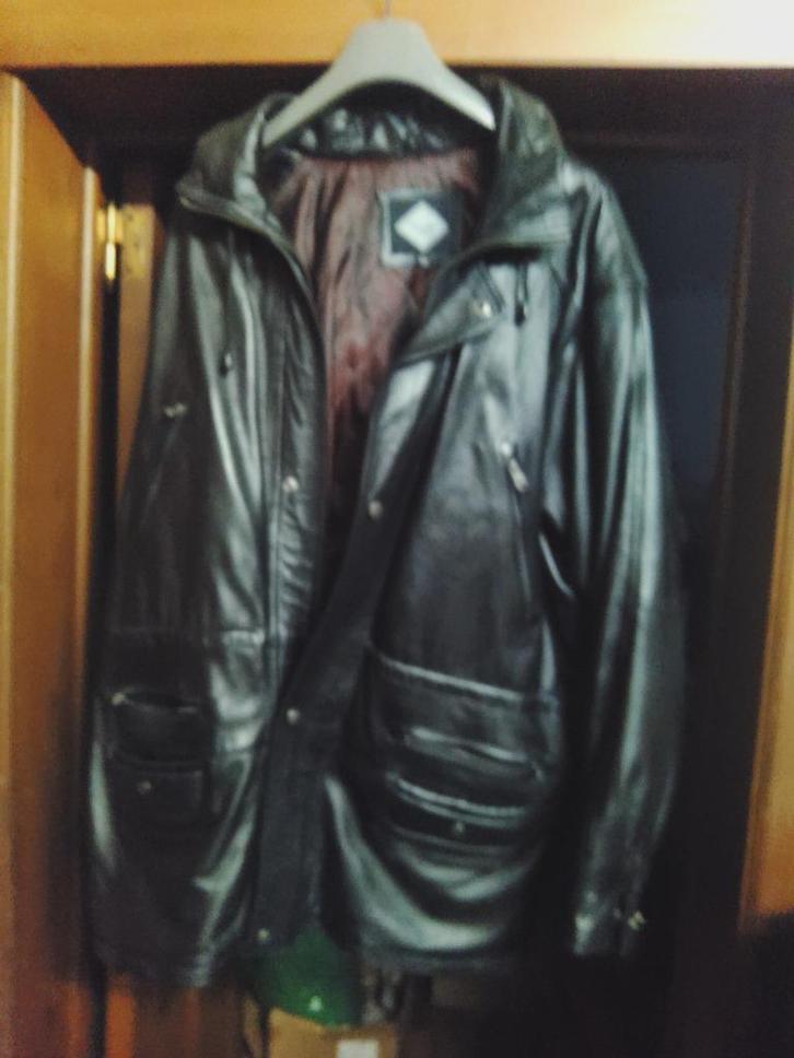 gilet en cuir, Vêtements | Hommes, Vestes | Hiver, Autres tailles, Noir, Enlèvement