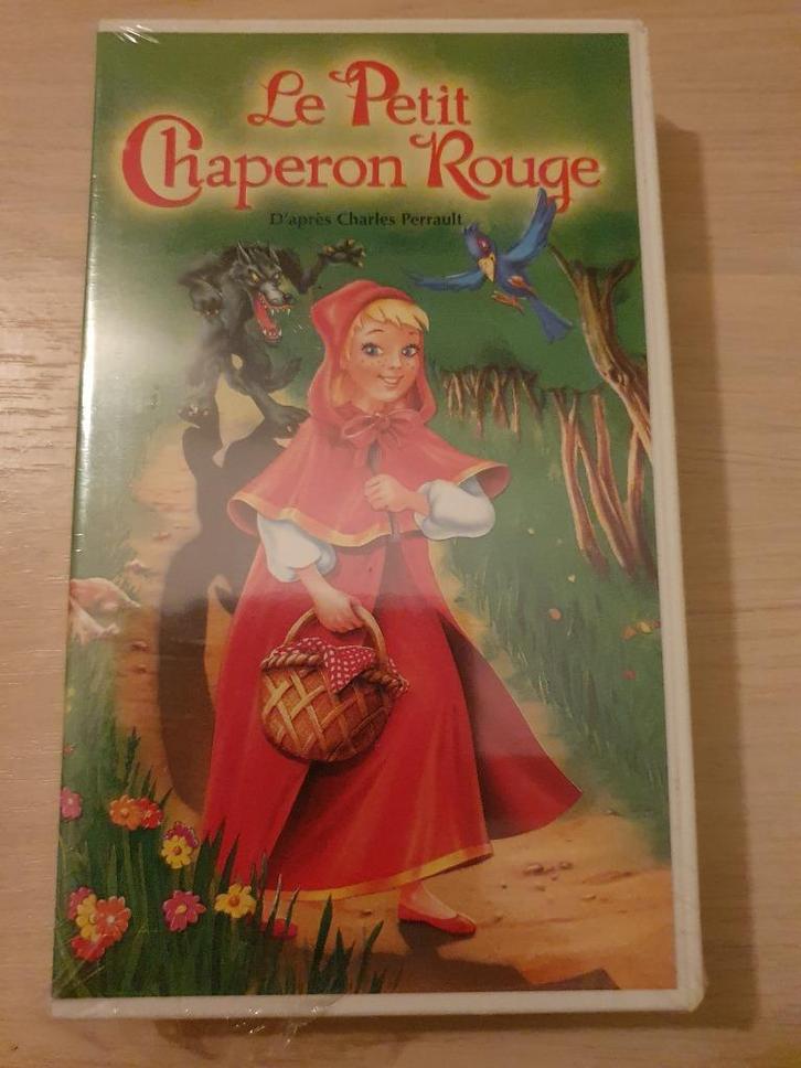 Nouvelle K7 VHS sous blister Le Petit Chaperon Rouge, Cd's en Dvd's, VHS | Kinderen en Jeugd, Nieuw in verpakking, Tekenfilms en Animatie