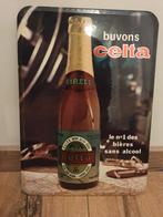 Glacoïde Reclamebord - Celta Pils Buvons Celta -, Verzamelen, Merken en Reclamevoorwerpen, Ophalen of Verzenden, Gebruikt, Reclamebord