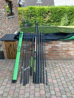 Sensas Parallel 66 specimen XL 11,5 m + 5 fighting kits, Ophalen, Zo goed als nieuw, Complete hengel