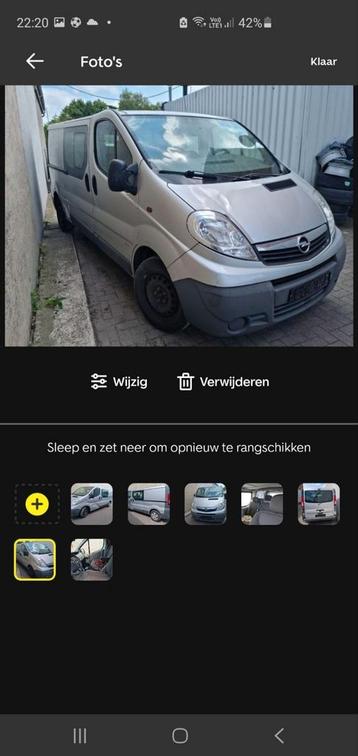 OPEL VIVARO EXPORT/HANDELAAR beschikbaar voor biedingen