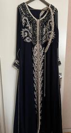 Mooie donkerblauwe takchita/feestjurk, Kleding | Dames, Gelegenheidskleding, Ophalen of Verzenden, Gedragen