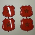 3D Marokko gel vlag stickers UV-bestendig, Envoi, Neuf, Autres types