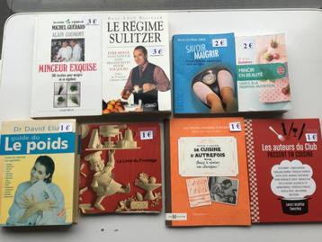 40 livres de langue française (cuisine - sciences - divers)