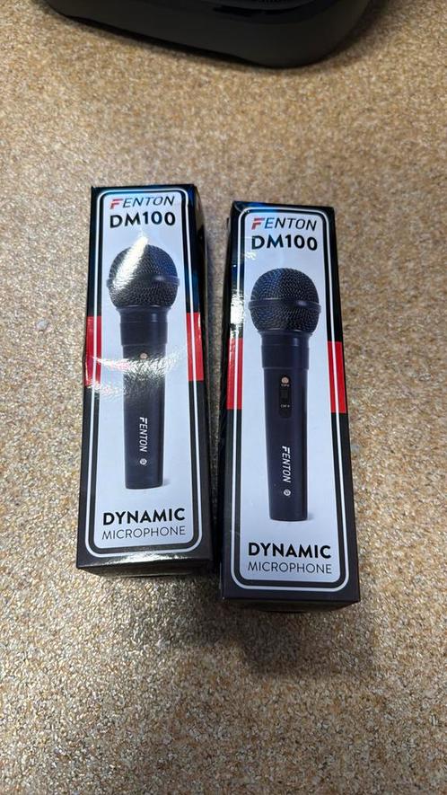 2x Karaoke Microfoon! Set van 2 Karaoke Microfoons!, Audio, Tv en Foto, Karaoke-apparatuur, Zo goed als nieuw, Microfoon(s), Verzenden