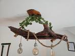 Houten hanglamp, Huis en Inrichting, Lampen | Hanglampen, Ophalen