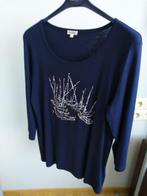 Mayerline maat 2L donkerblauw t-shirt, Blauw, Mayerline, Ophalen of Verzenden, Zo goed als nieuw