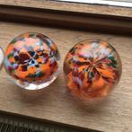 2 boules en verre ( 15€ pièce), Antiquités & Art