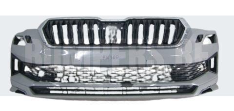 Bumper Skoda Karoq Sportline FaceLift 57A 21-57A807061C voor, Auto-onderdelen, Carrosserie, Bumper, Voor, Gebruikt, 6 maanden garantie