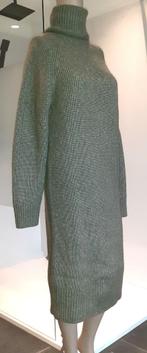 Midi jurk kaki groen winter oversized trui H&M XS, Kleding | Dames, Verzenden, Nieuw, Knielengte, Maat 34 (XS) of kleiner