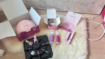 Pink Gellac volledige set te koop, Enlèvement, Utilisé