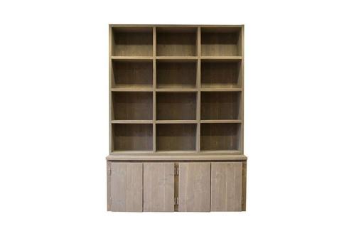 Boekenkast van steigerhout, Huis en Inrichting, Kasten | Boekenkasten, Nieuw, Ophalen of Verzenden